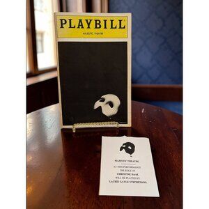 Playbill July 1992 Majestic Theatre Phantom Of The Opera Laurie Gayle Stephenson